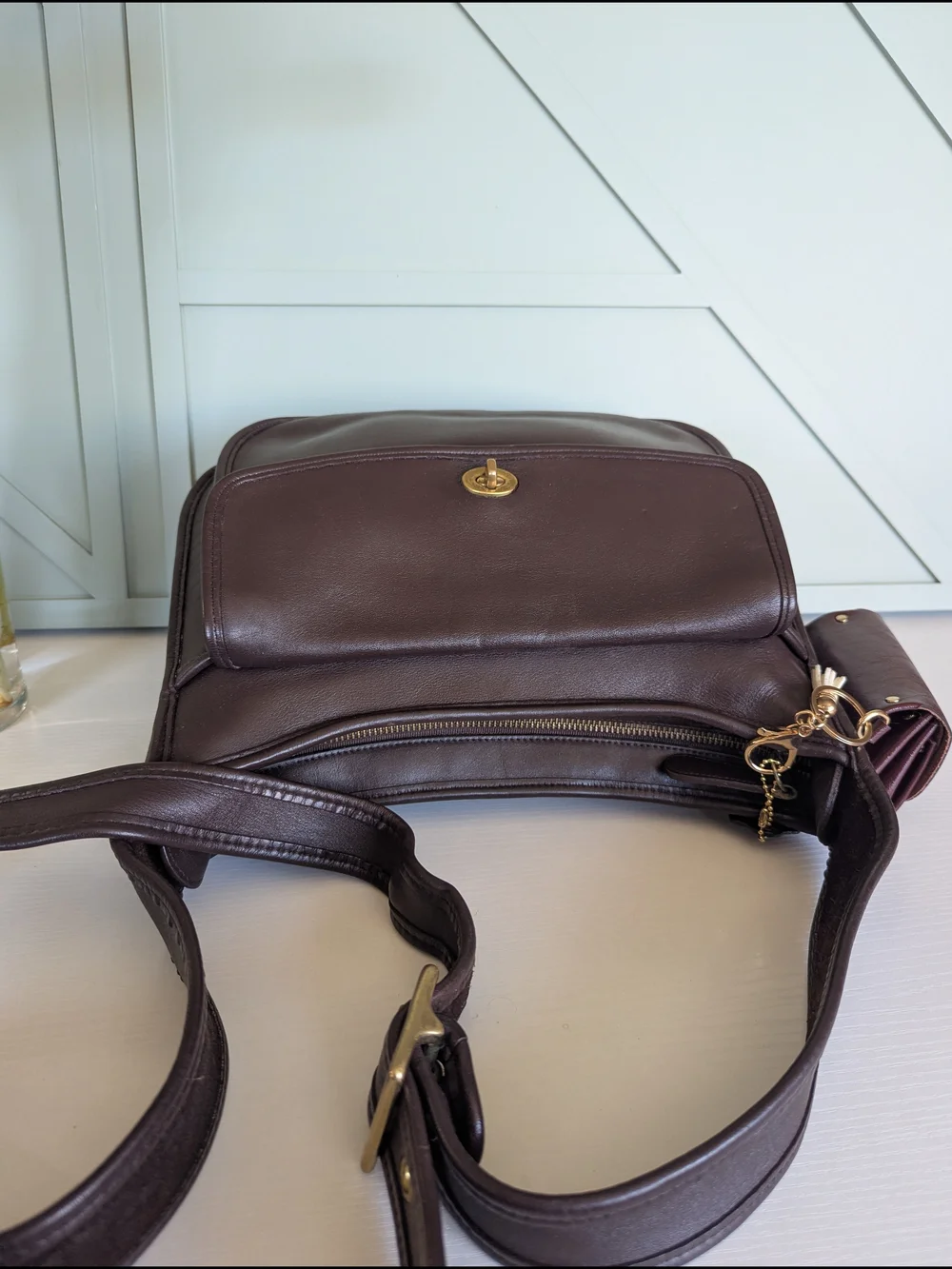 Vintage Coach Taft Bag, identified by style number 9980 Shoulder bag - Picture 6 of 10